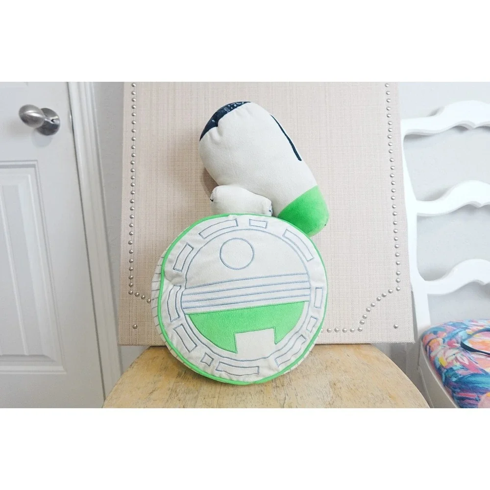 Star Wars Disney Polyester 17 x 11‎ x 4 inch Episode 9 Flyboy Droid Throw Pillow